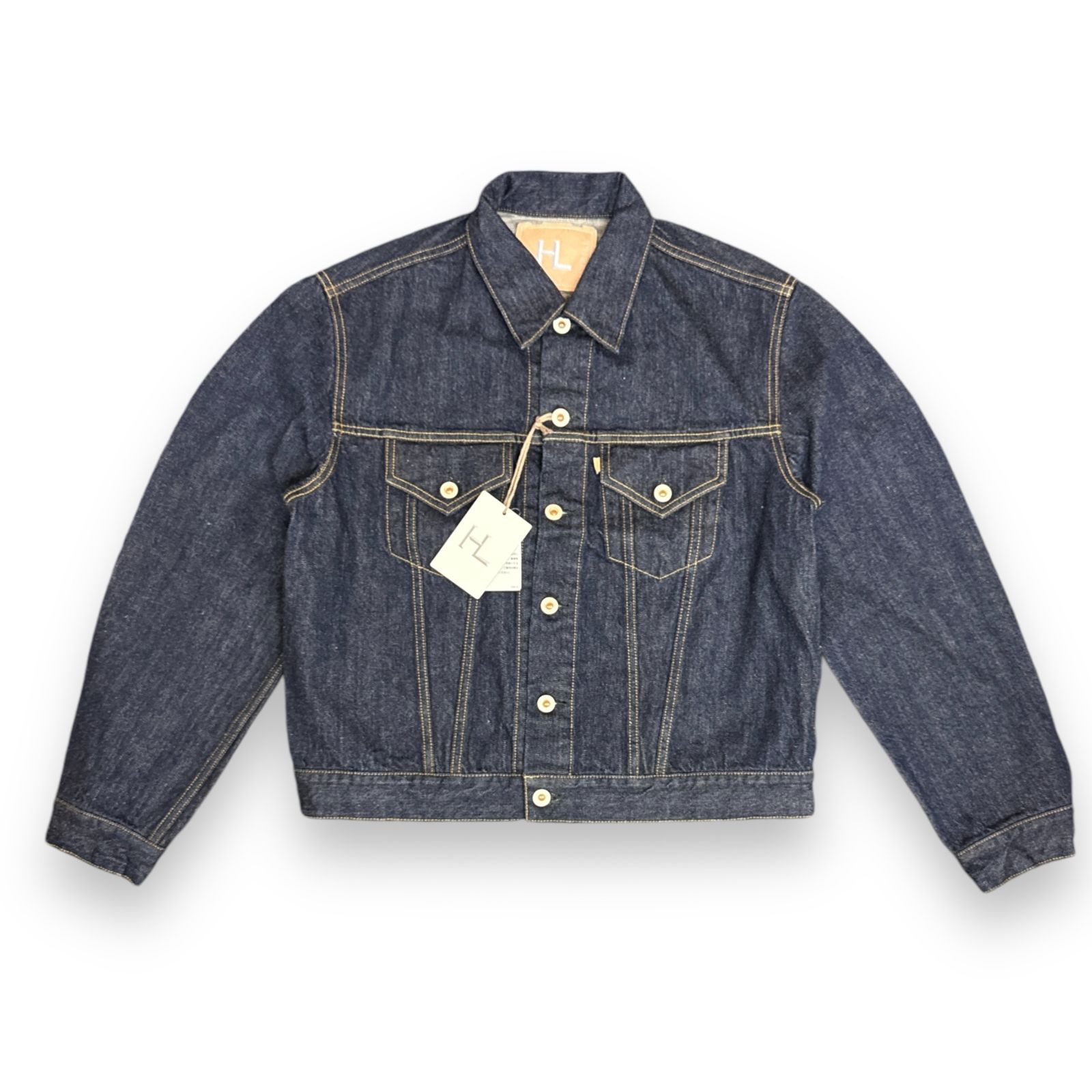 新品 定価60500円 HERILL 24SS ヘリル HL Denim Jacket 24-011-HL-8000 