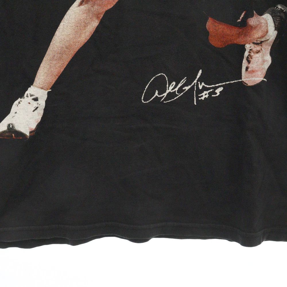 90s ヴィンテージ アレン アイバーソン Tシャツ 黒 XL バスケ NBA 90s ヴィンテージ アレン アイバーソン Tシャツ 黒 XL バスケ NBA