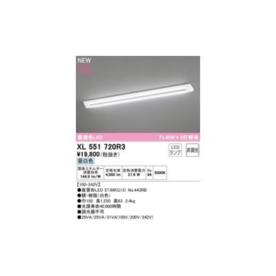 【新品・7営業日以内発送】オーデリック ODELIC XL551720R3 ランプ別梱包【沖縄離島販売不可】