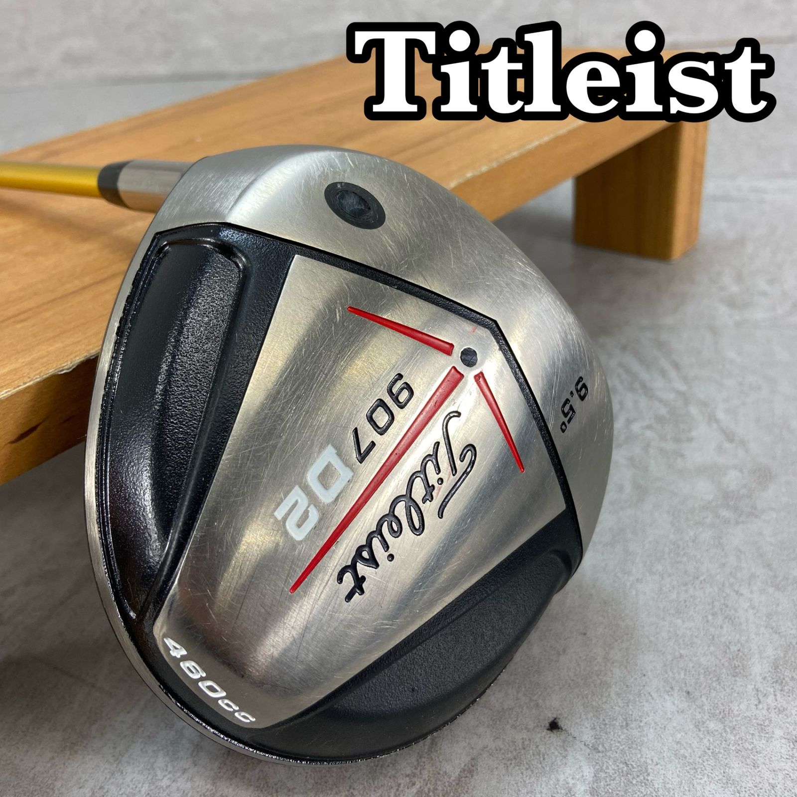 タイトリスト907D2 ドライバー　レフティー　美品 タイトリスト907D2 ドライバー レフティー 美品 - メルカリ