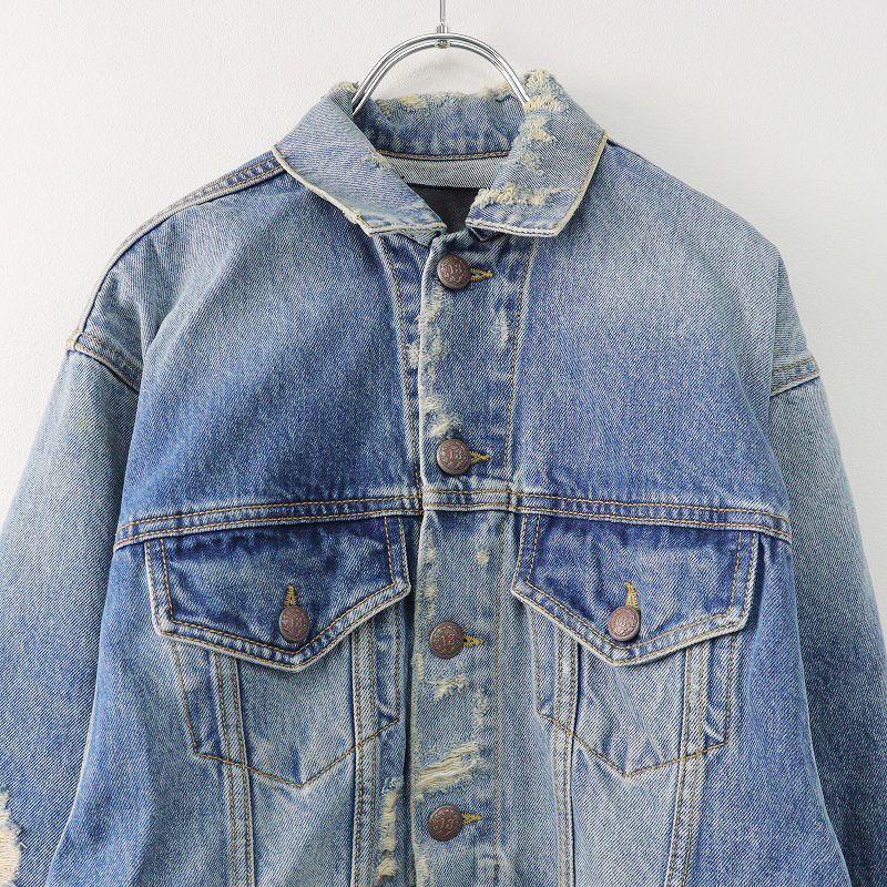 R13 アールサーティーン Oversized Trucker Jacket オーバーサイズ 