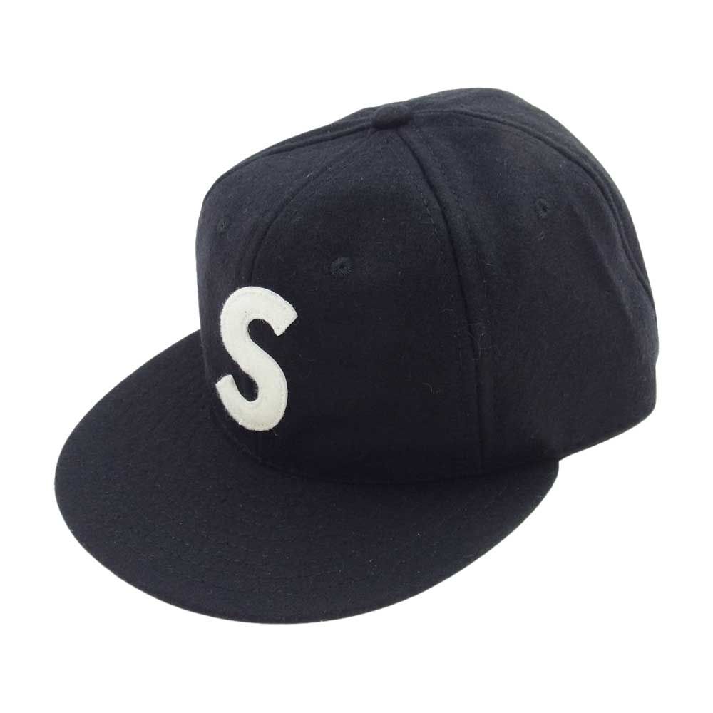 Supreme シュプリーム 帽子 23SS Ebbets S Logo Fitted 6-Panel エ