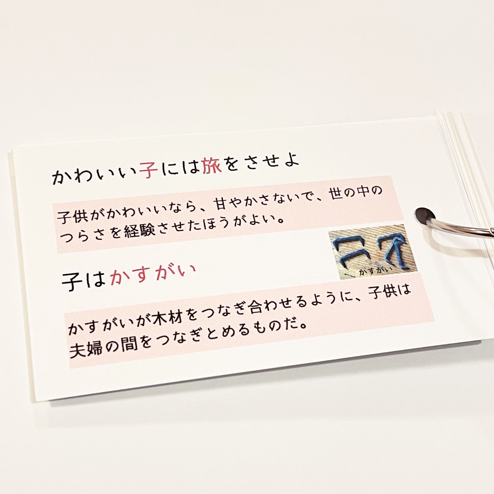 中学受験 国語 ことわざ 暗記カード 言葉ナビ サピックス 予習