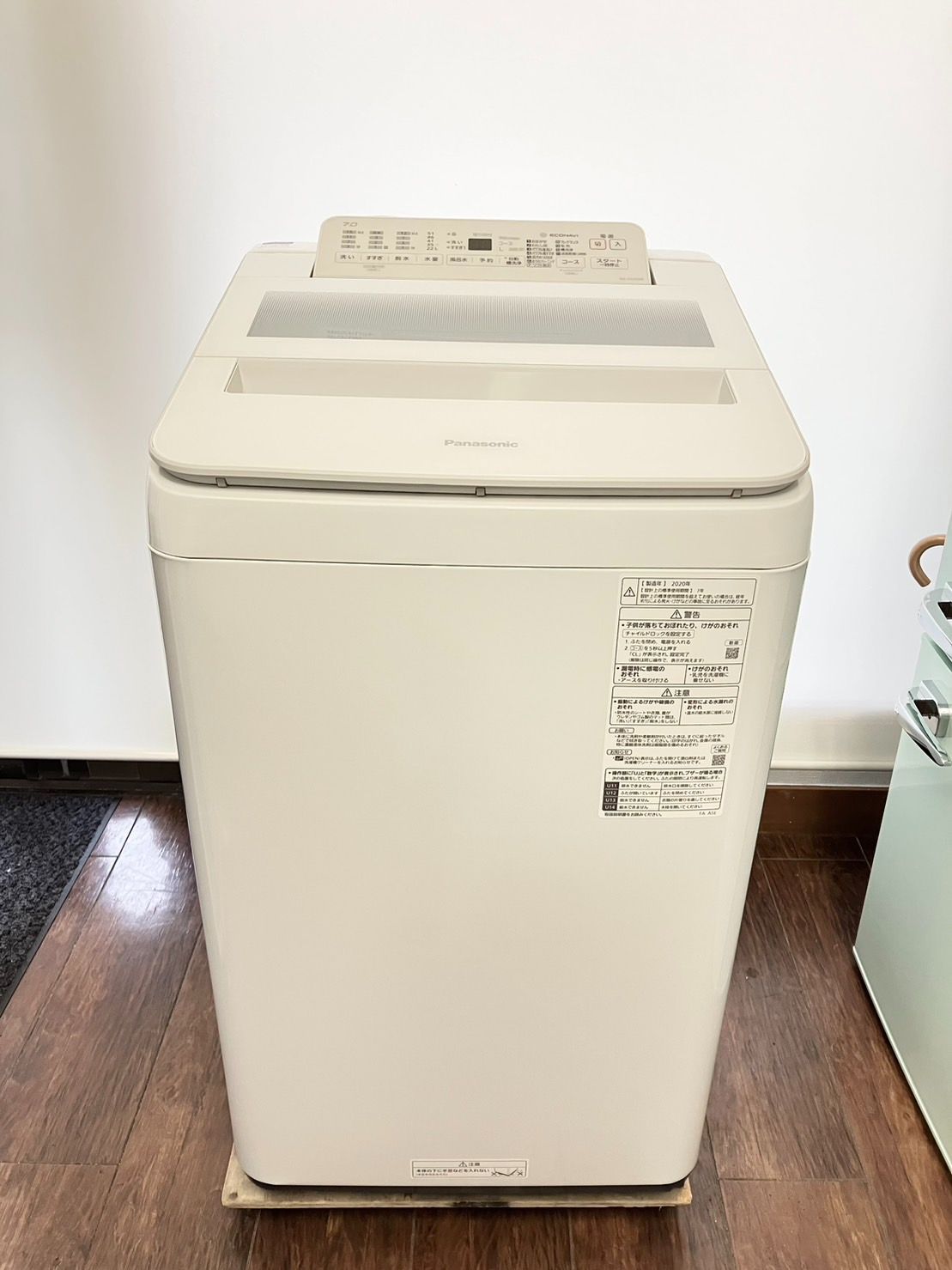 Panasonic 洗濯機 NA-FA70H8 7kg 2021年製 G594-