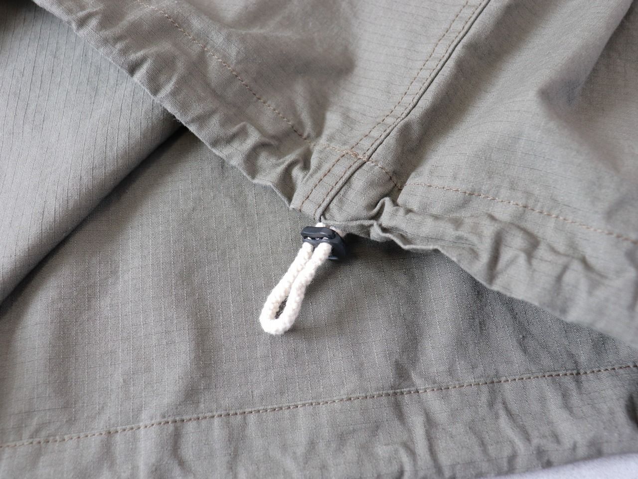 PLESIC / RIP-STOP SALVAGE PARKA -sb/L ラスト1点PLESIC &frasl; COTTON RIP-STOP SALVAGE PARKA - graykhaki | Mr
