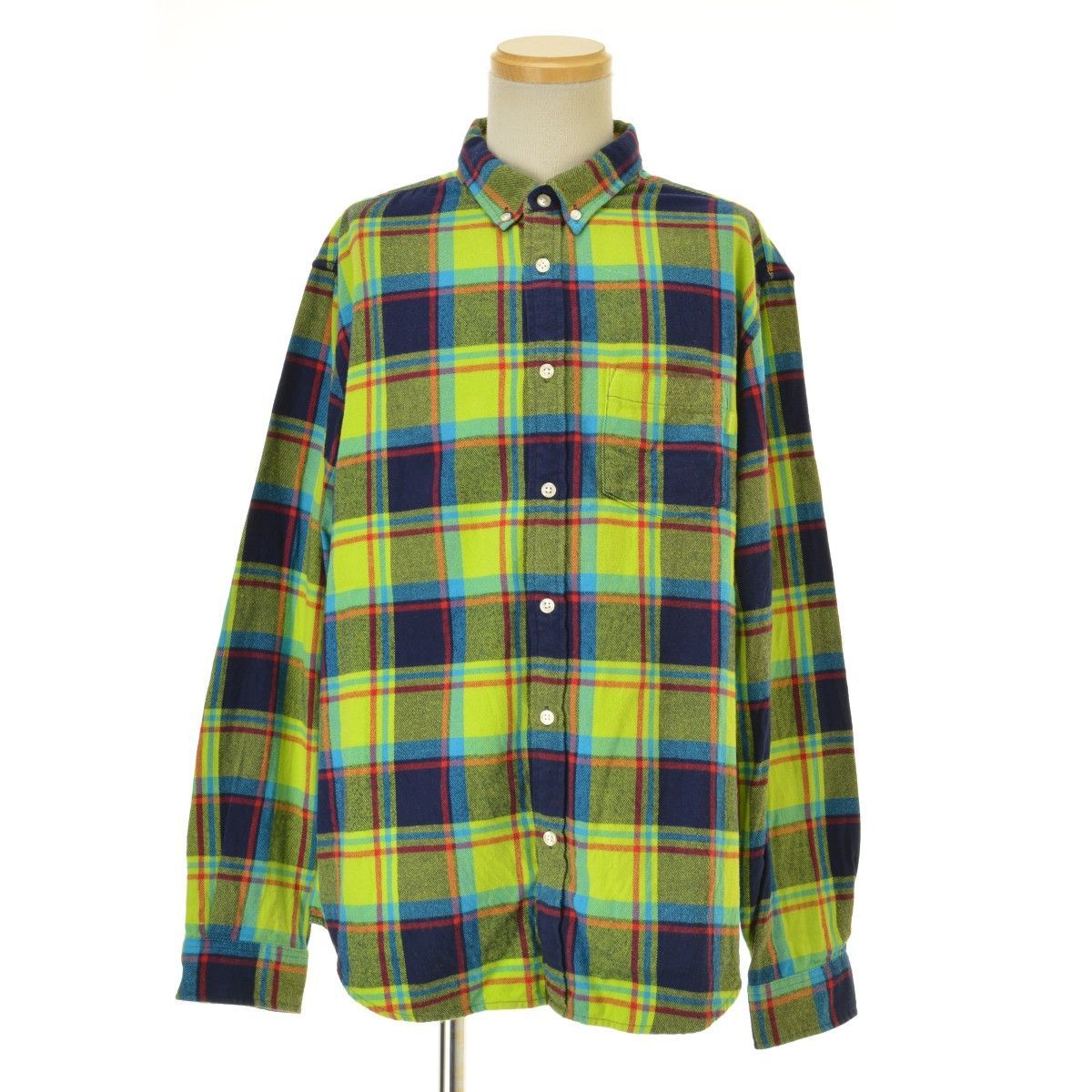 【SUPREME】19SS Plaid Flannel Shirt プライド フランネル チェック長袖シャツ