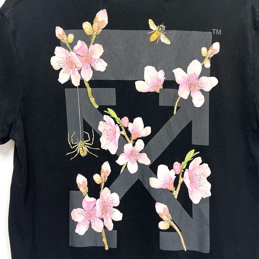 オフホワイト OFF-WHITE OWAA049S19D96079 FLOWER POLA CASUAL TEE ...