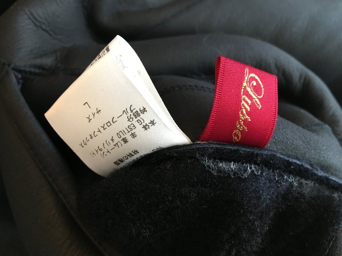 新品 ペレリールッソ Pelley Lusso リバーシブル 羊革 ムートン
