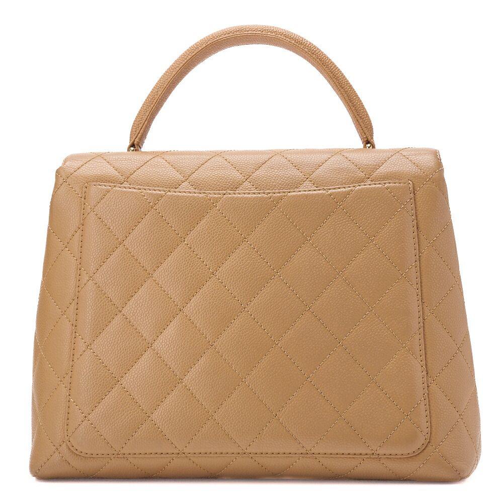 CHANEL シャネル マトラッセ ターンロック ケリー型 ハンドバッグ