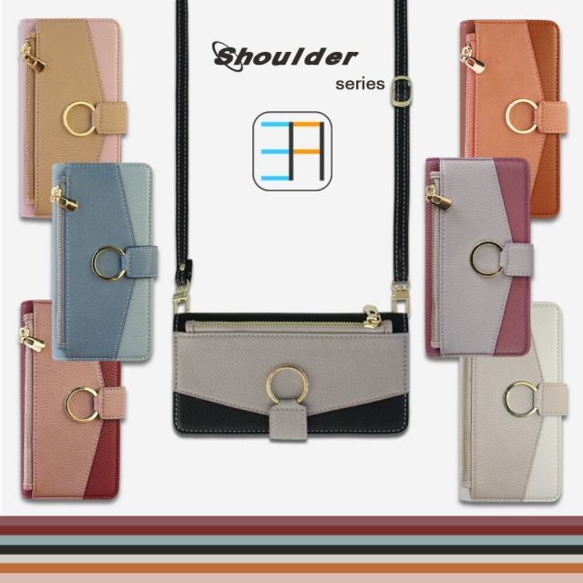 OPPO AX7] OPPO A5 5G A3 財布 ショルダー 多収納 スマホケース