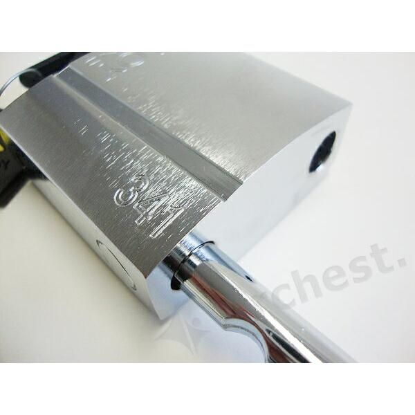 南京錠 PL341N-50 PADLOCK クロームメッキ ABLOY アブロイ 施設 現場 セキュリティ 防犯 カギ 鍵