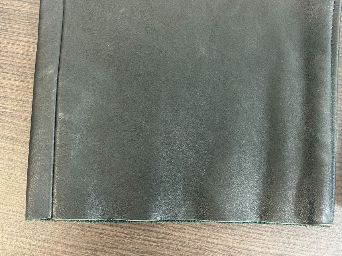 11537-062 KADOYA|カドヤ|レザーパンツ|サイズ31|牛革|韓国製|ブラック|バイクウェア|