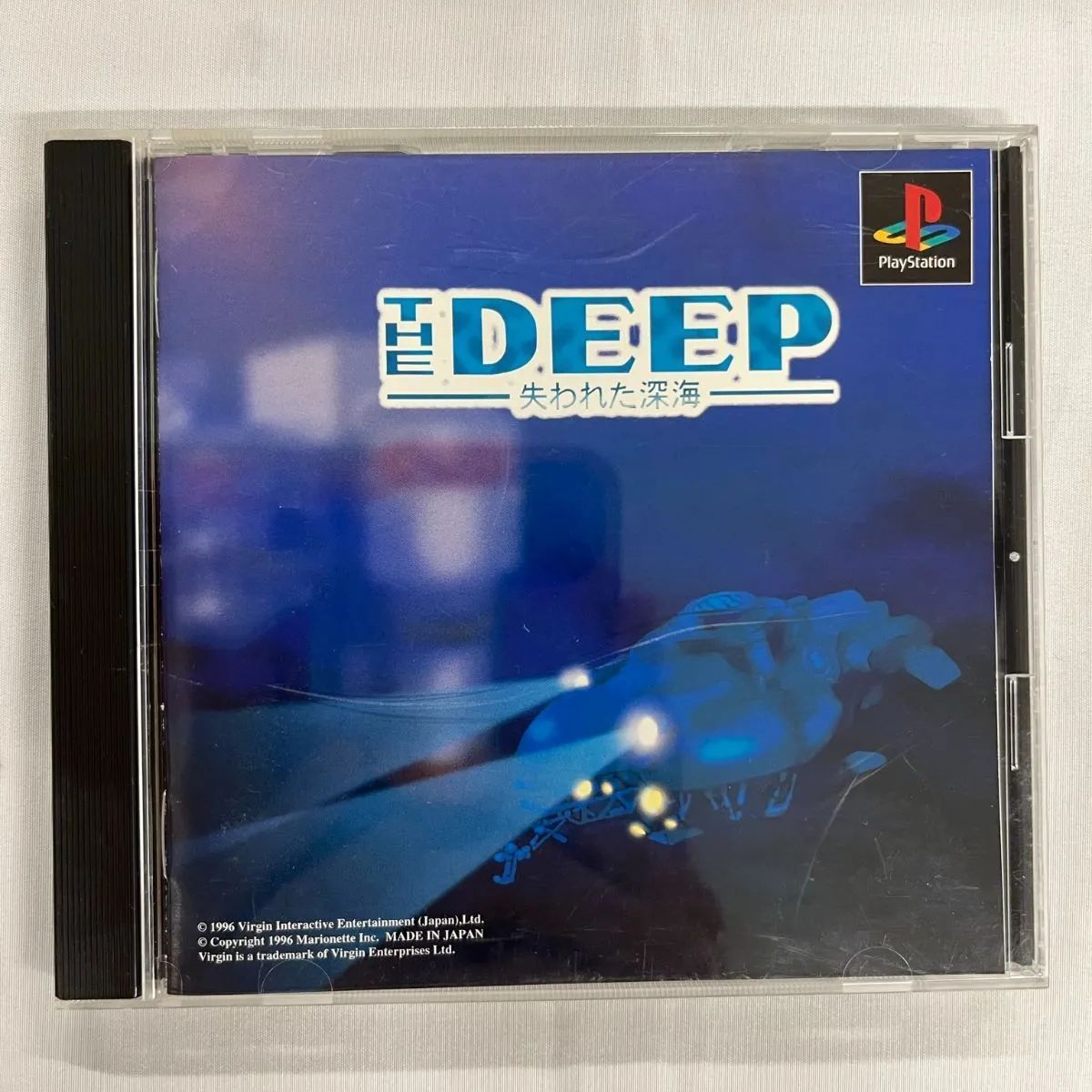 PS playStation プレイステーション THE DEEP 失われた深海 解説書付き