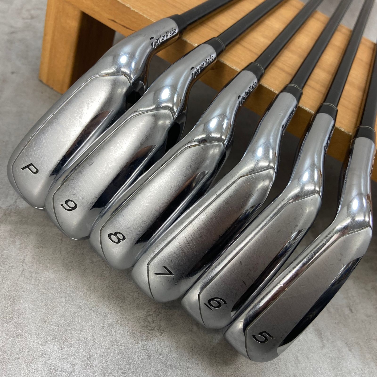 TaylorMade - TaylorMade　テーラーメイド　R9　SUPERMAX スーパーマックス　メンズゴルフ　アイアン6本セット　カーボン　R　ハーフキャビティー TaylorMade テーラーメイド R9 SUPERMAX スーパーマックス
