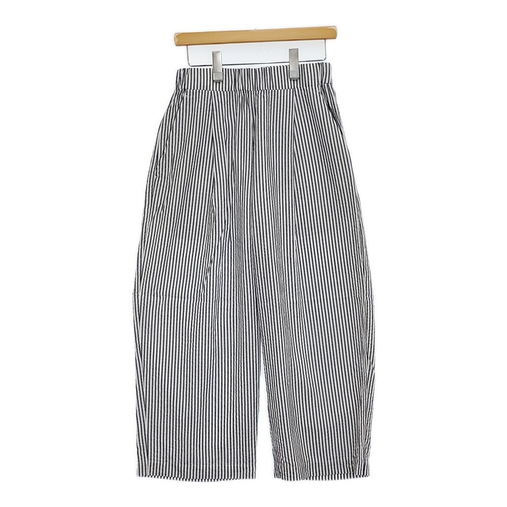 veritecoeur タックパンツ 定30800円 SOMELOS社 VC-2465B ストライプ  