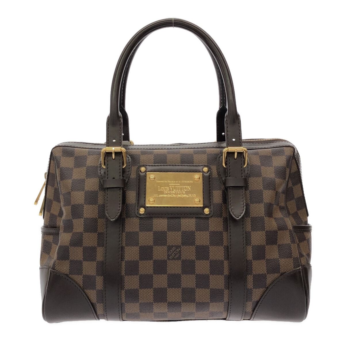 LOUIS VUITTON(ルイヴィトン) ハンドバッグ ダミエ美品  バークレー N52000 エベヌ ダミエ・キャンバス