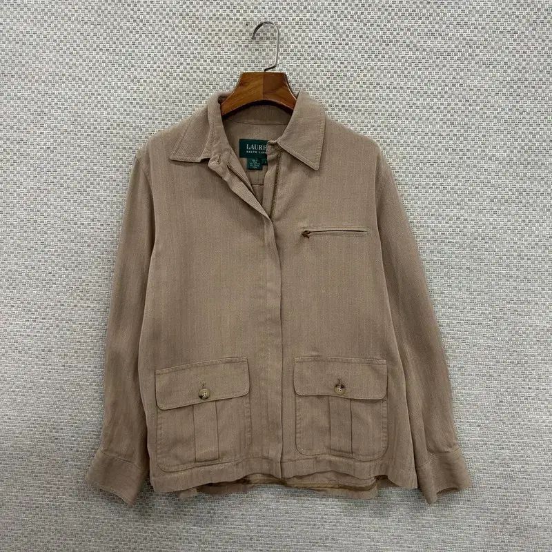 ポロ Ralph Lauren(ラルフローレン) ベージュ シルク ポケット