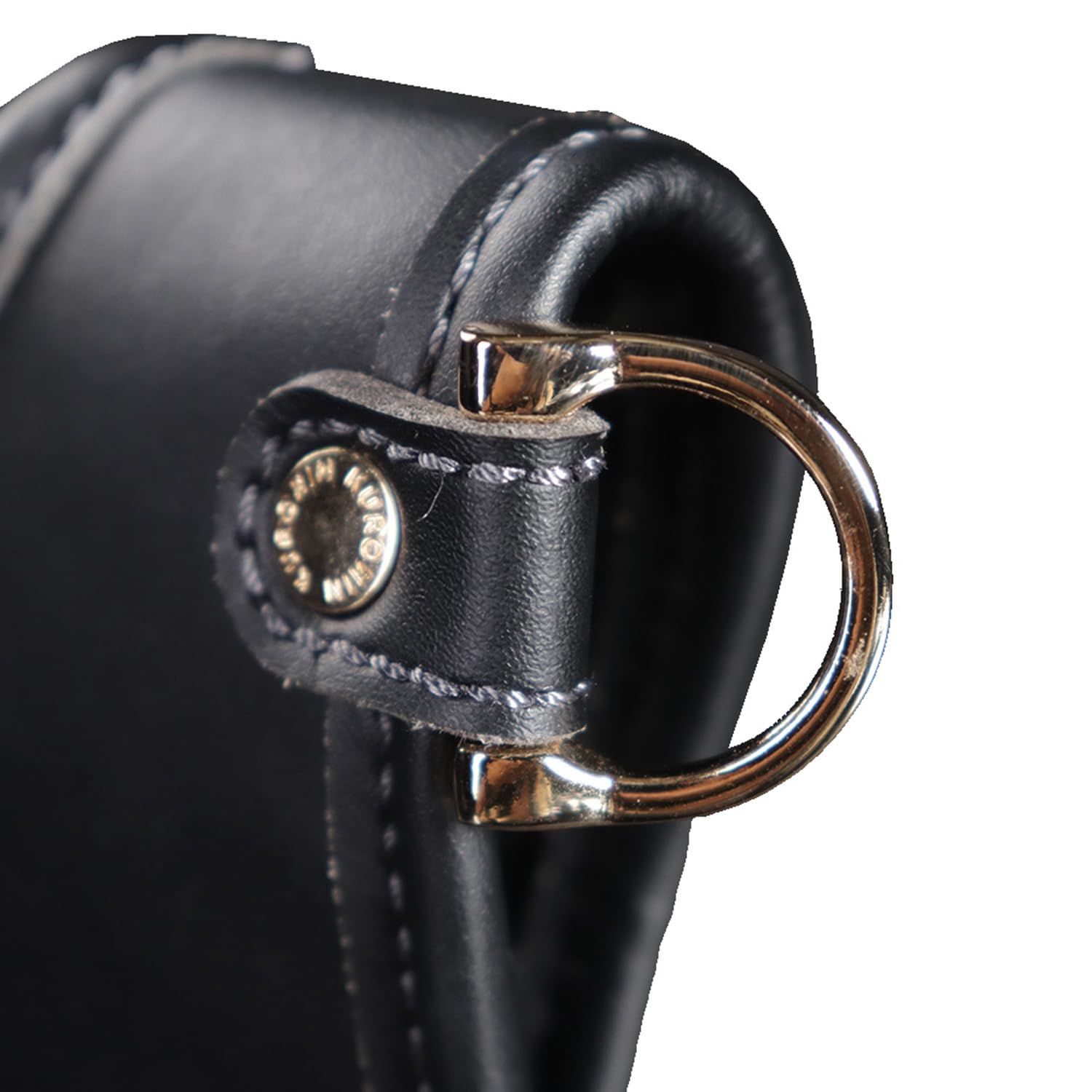 フジ矢 建築薄型腰袋 2段 黒金 LIGHT PU LEATHER SERIES AB-42BG WWW_GEBZETESISAT_COM_TR