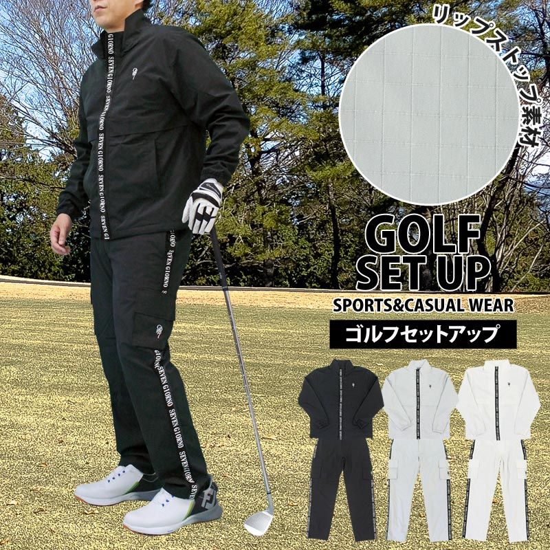 Giorno seven ゴルフ セットアップ ブランド メンズ ゴルフ 上下