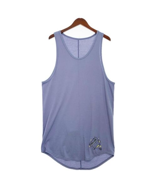 中古】 カタリスト CTLS R.I.P TANK TOP タンクトップ 美品 ノースリーブ ロング丈 ロゴ カットソー メンズ サイズ2 ブルー系  cvtvlist トップス□ - メルカリ