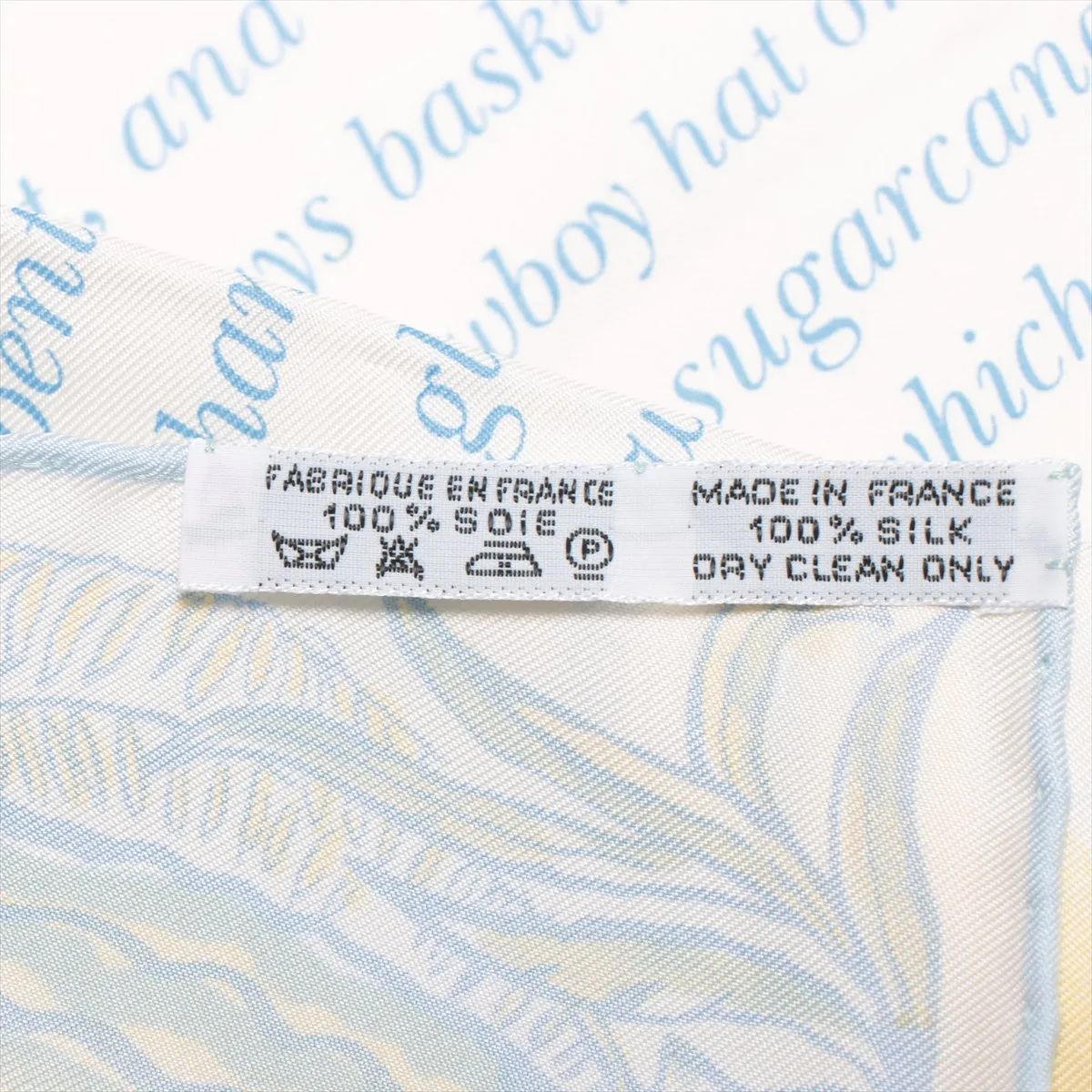 未使用 エルメス カレ CLOVIS LE CROCODILE クロコダイルのクロヴィス  