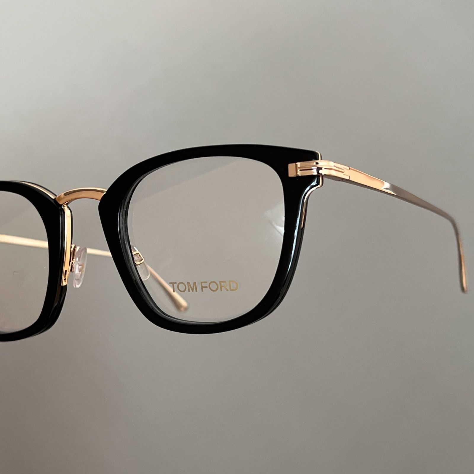 トムフォード メガネ メンズ レディース TOM FORD スクエア 度付き 度