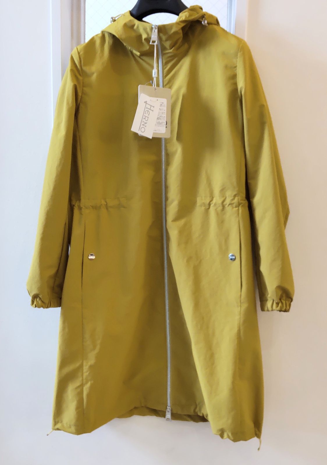 【新品未使用】HERNO　フーディスプリングコート 新品未使用 HERNO ヘルノ スプリング フーディーコート - メルカリ