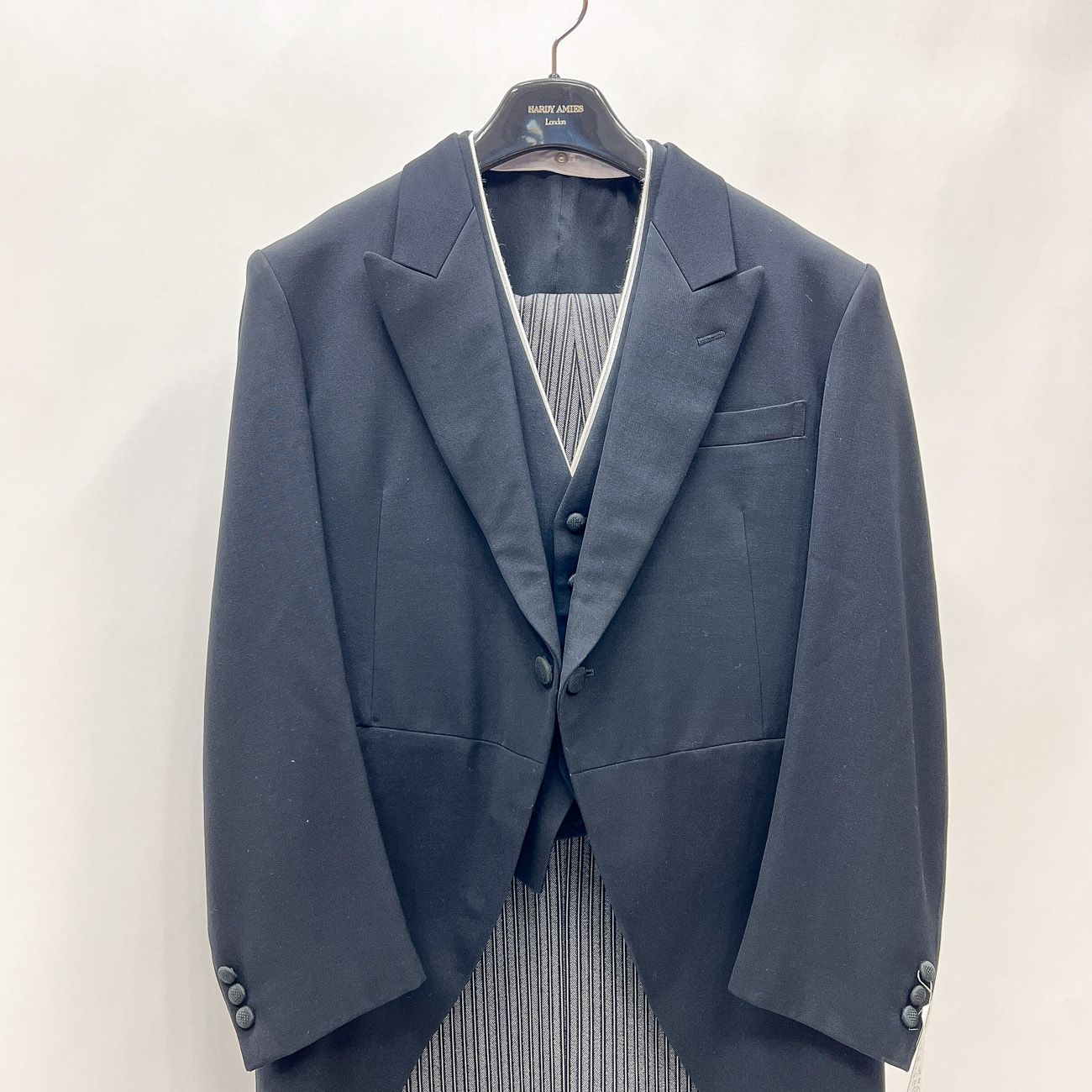 モーニングスーツ 3点セット ズボン裾上げなし AB5 MensSuits162 WWW_NOITHATQUANGTHANH_NET