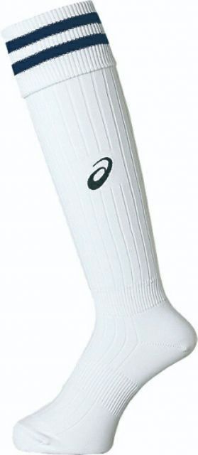 asics アシックス JR SOCCER SOCKS ホワイトxネイビー 20 XSS099 150 | スポーツ用品 スポーツ グッズ ツール アクセサリー 雑貨 小物 使いやすい 備品 用品 サッカー 衣類 インナー ストッキング 機能性