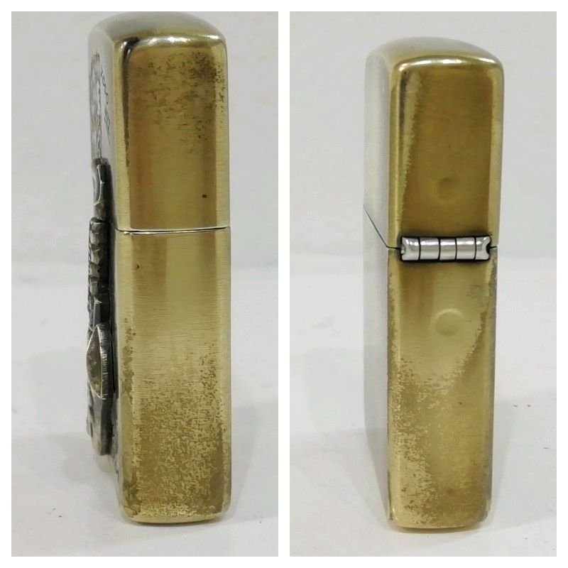 中古】【送料無料】ZIPPO オイルライター JAZZ サックス メタル