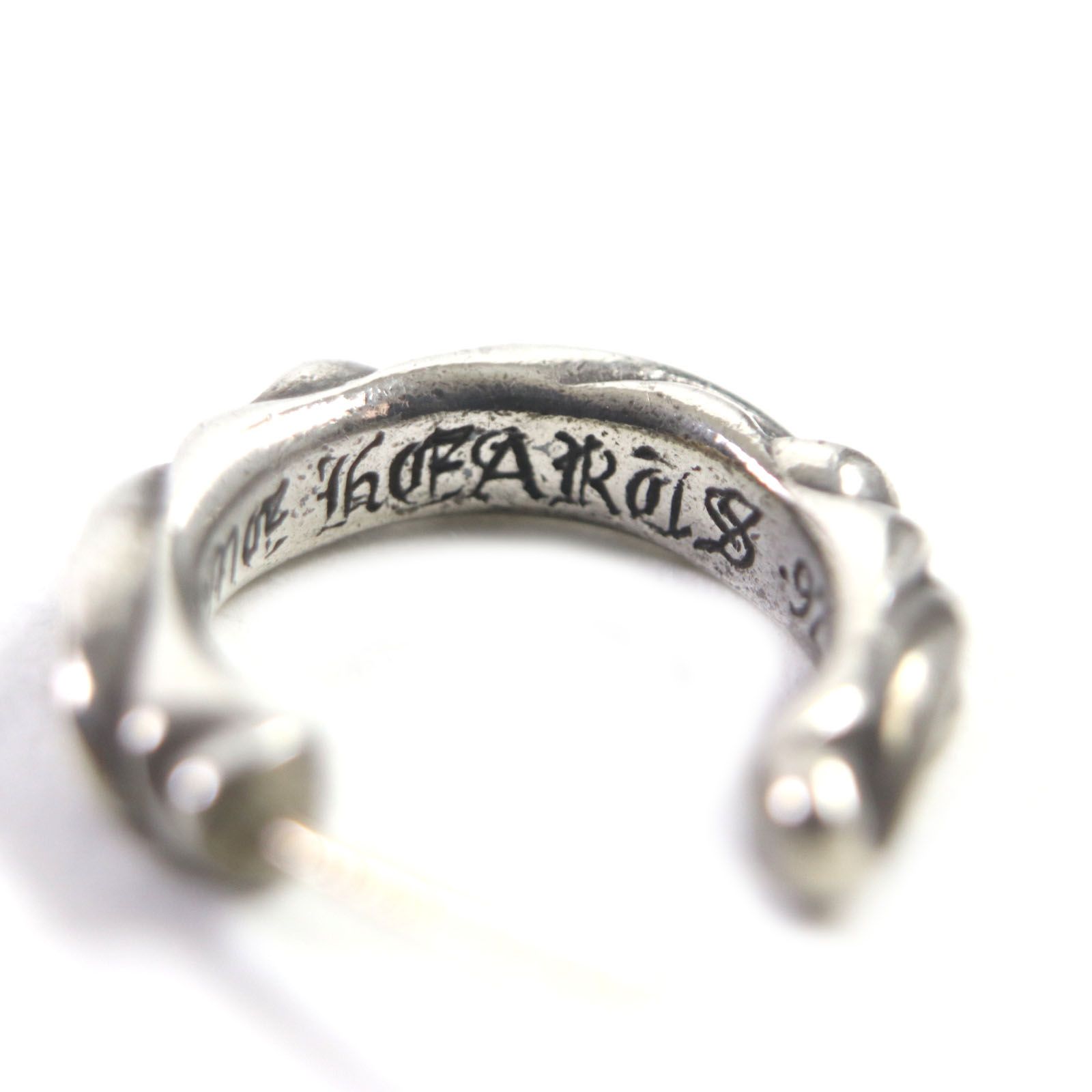 CHROME HEARTS クロムハーツ ピアス スクロールフープ あんしん鑑定