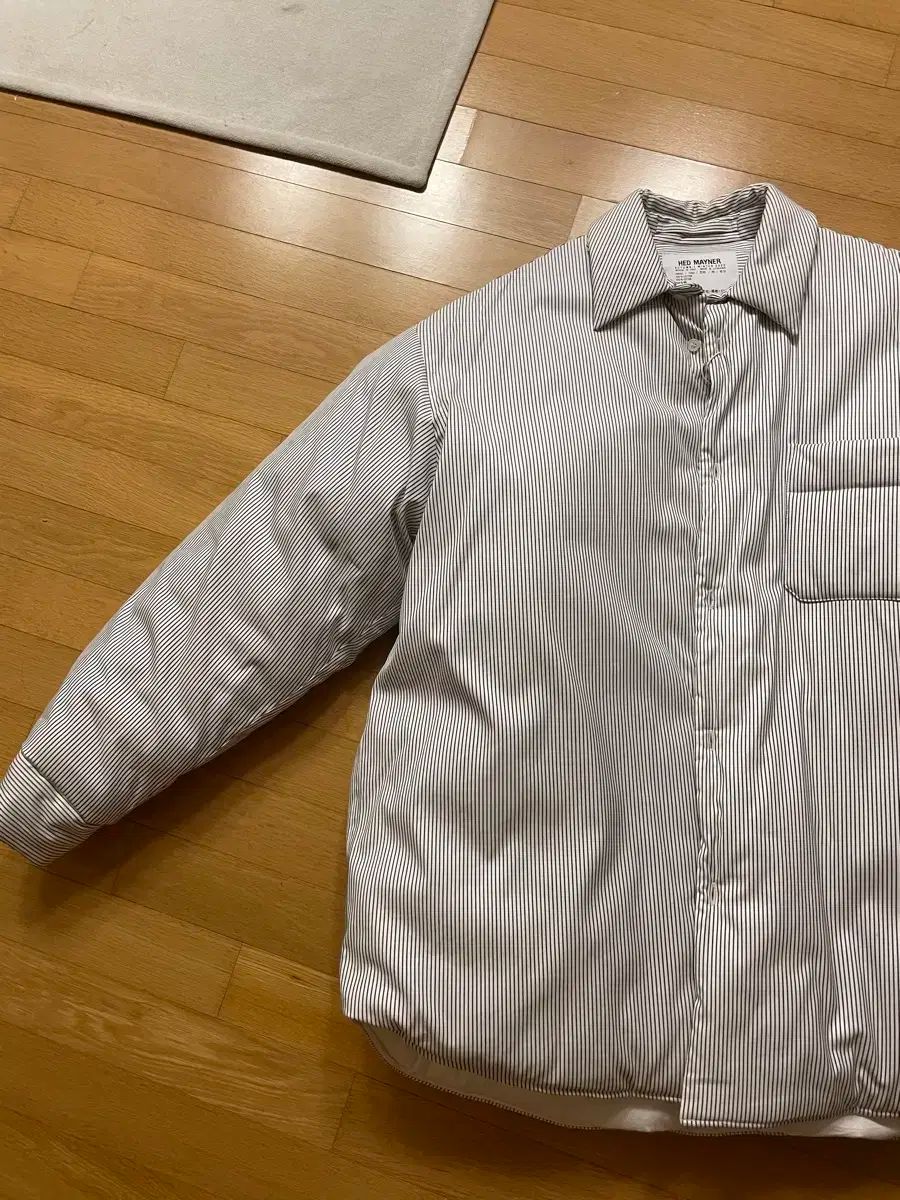 Hed Mayner ヘドメイナー ストライプ シャツ ダウン Mサイズ