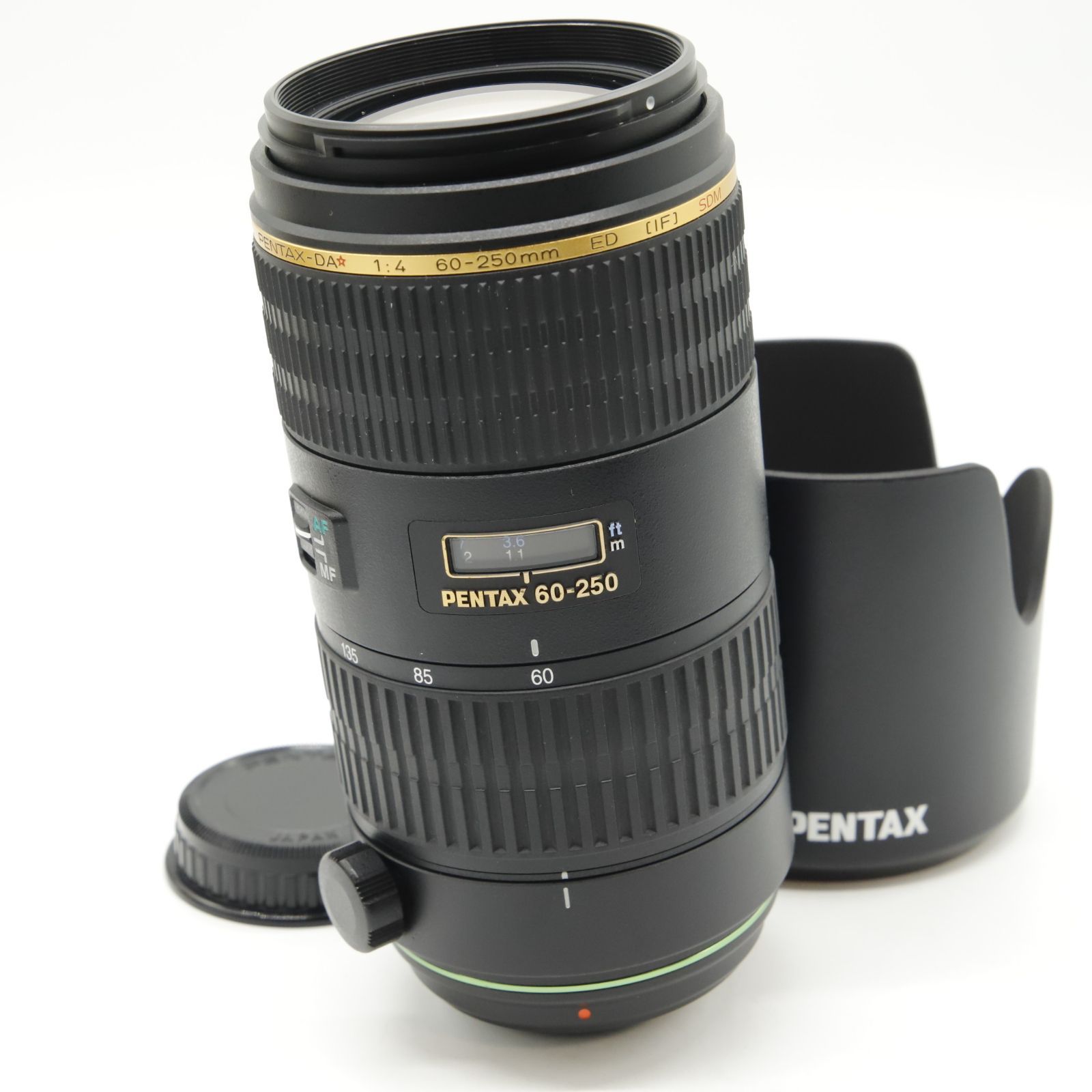 □ほぼ新品□ ペンタックス smc PENTAX-DA☆60-250mmF4ED[IF
