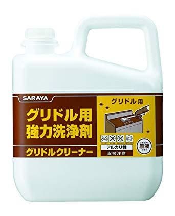 3営業日で発送 サラヤ グリドルクリーナー６ｋｇ グリドル用洗浄剤 JSV4501