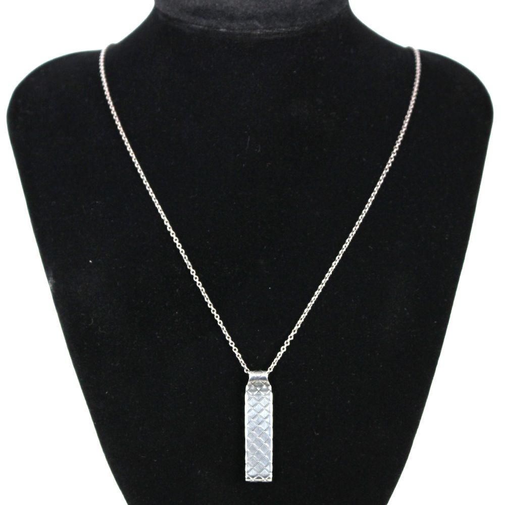 【未使用品】BOTTEGA VENETA イントレチャートシルバーネックレス 楽天市場】【中古】BOTTEGA VENETA イントレチャートネックレス