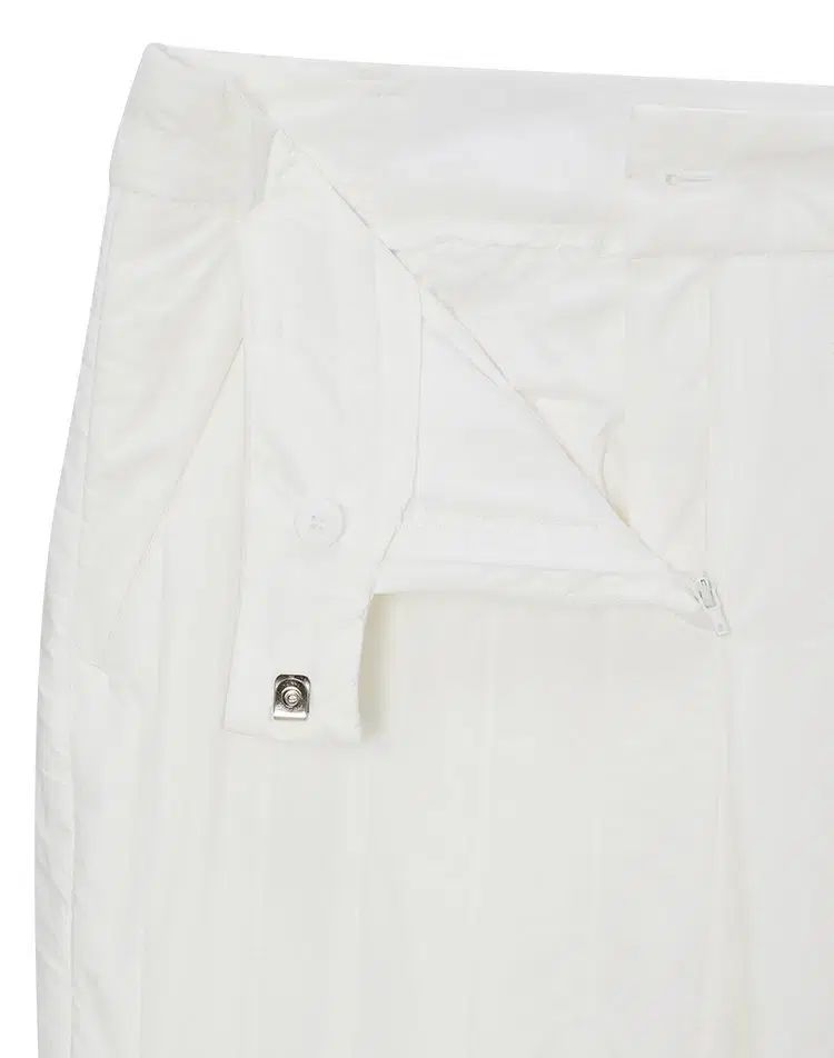 ダックスゴルフ レディース ワイドフィット キルティング パンツ アイボリー 67