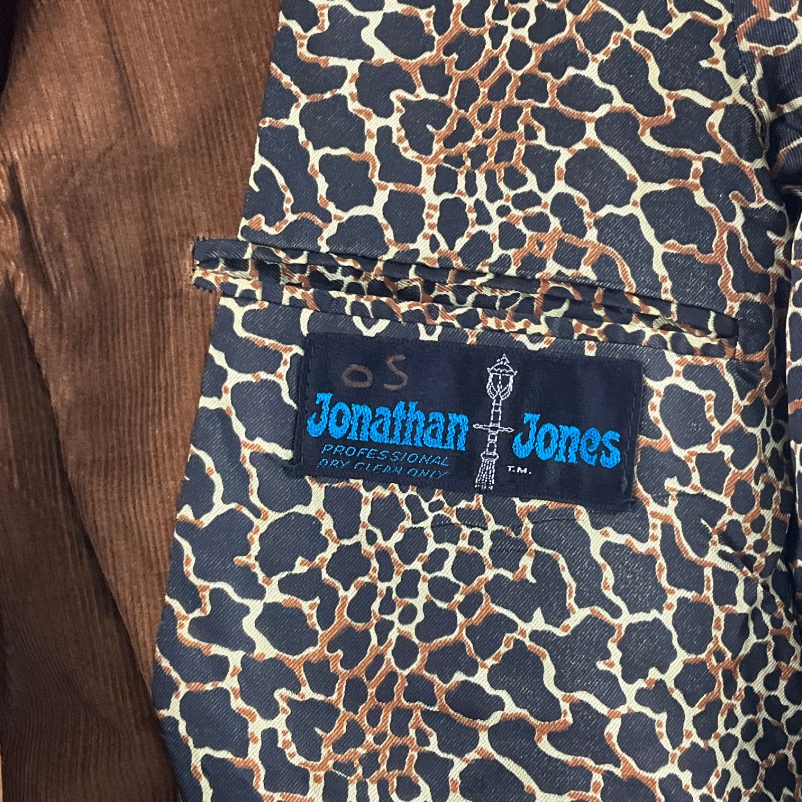USA製 70年代 70s Jonathan Jones コーデュロイ テーラード