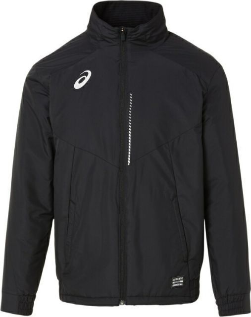 asics アシックス WARMER JACKET パフォーマンスブラック XL 2101A147 1 | スポーツ スポーツウェア サッカー フットサル マルチ ウォーマージャケット アウター トップス メンズ 裏起毛 中わた スポー