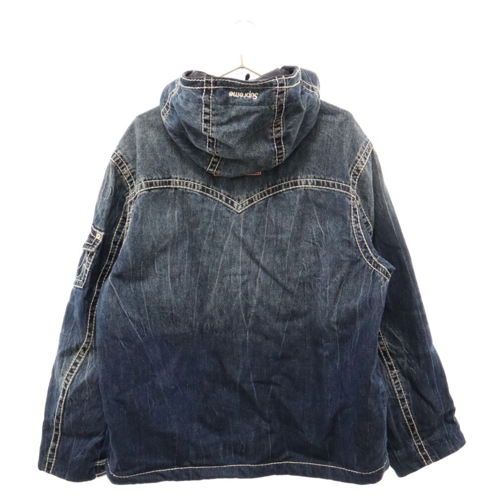 SUPREME (シュプリーム) 22AW True Religion Gore?Tex Shell Denim Jacket  トぅルーレリジョンゴアテックスデニムジャケット インディゴ ブルー