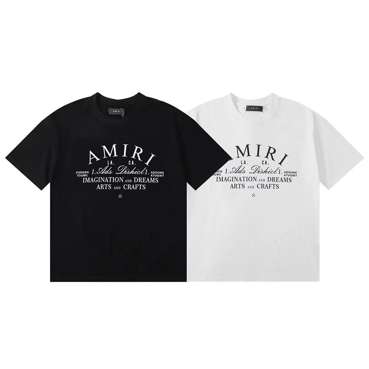 新品*未使用 AMIRI アミリ 男女兼用 tシャツ 2色：ブラック/ホワイト - メルカリ