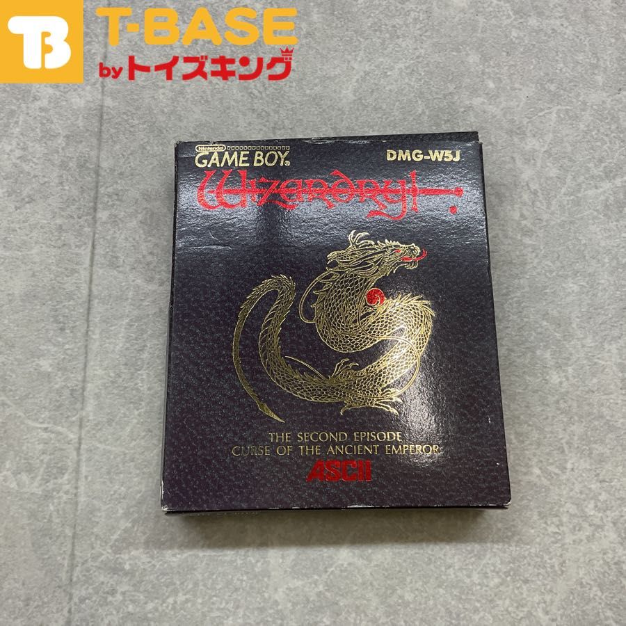 【希少】 美品　ゲームボーイ　ウィザードリィ 外伝Ⅱ 古代皇帝の呪い ◇S27【通電動作OK】GB 『ウィザードリィ・外伝Ⅱ 古代皇帝の
