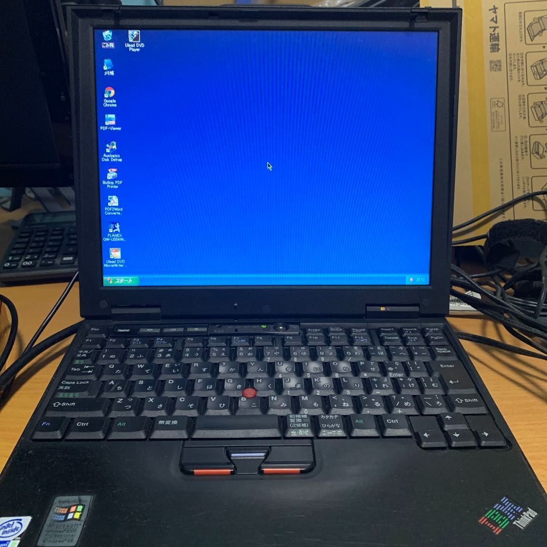 IBM ThinkPad x22 完動品　中古 IBM ThinkPad X22 完動品 中古 - メルカリ