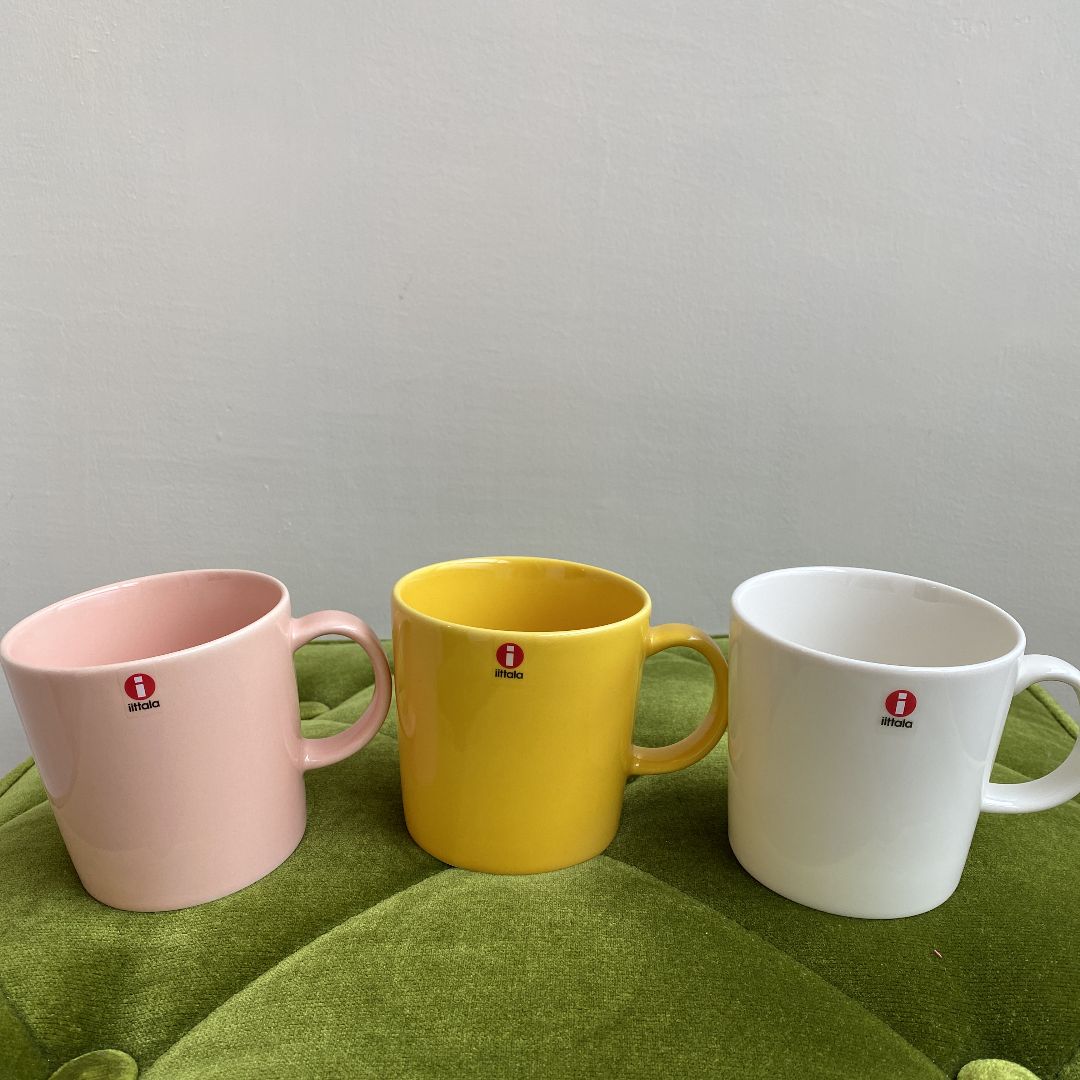 イッタラ ティーマ マグカップ ハニー&パウダー&ホワイト3個セット  