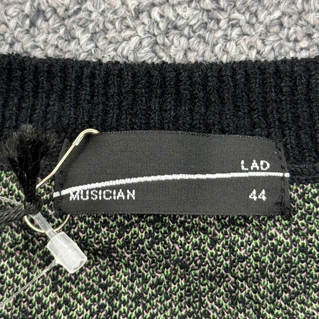 ラッドミュージシャン ニットベスト LAD MUSICIAN（ラッドミュージシャン）の「TAPE YARN KNIT BIG
