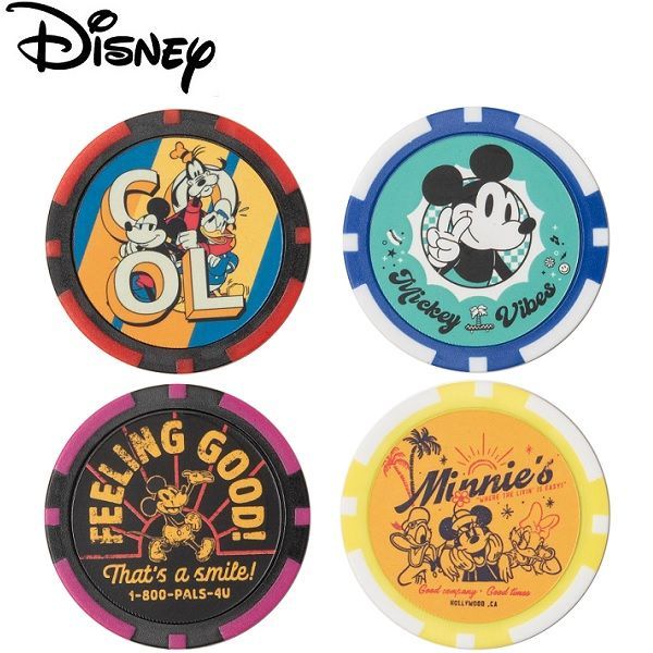 ディズニー ゴルフ ボールマーカー DISNEY GOLF PLAYER MARKER