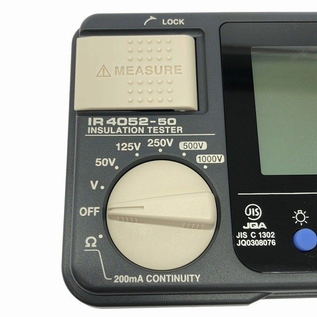 100％品質保証！ ♥品 HIOKI 日置電機 絶縁抵抗計 IR4052-51 電動工具 抵抗計