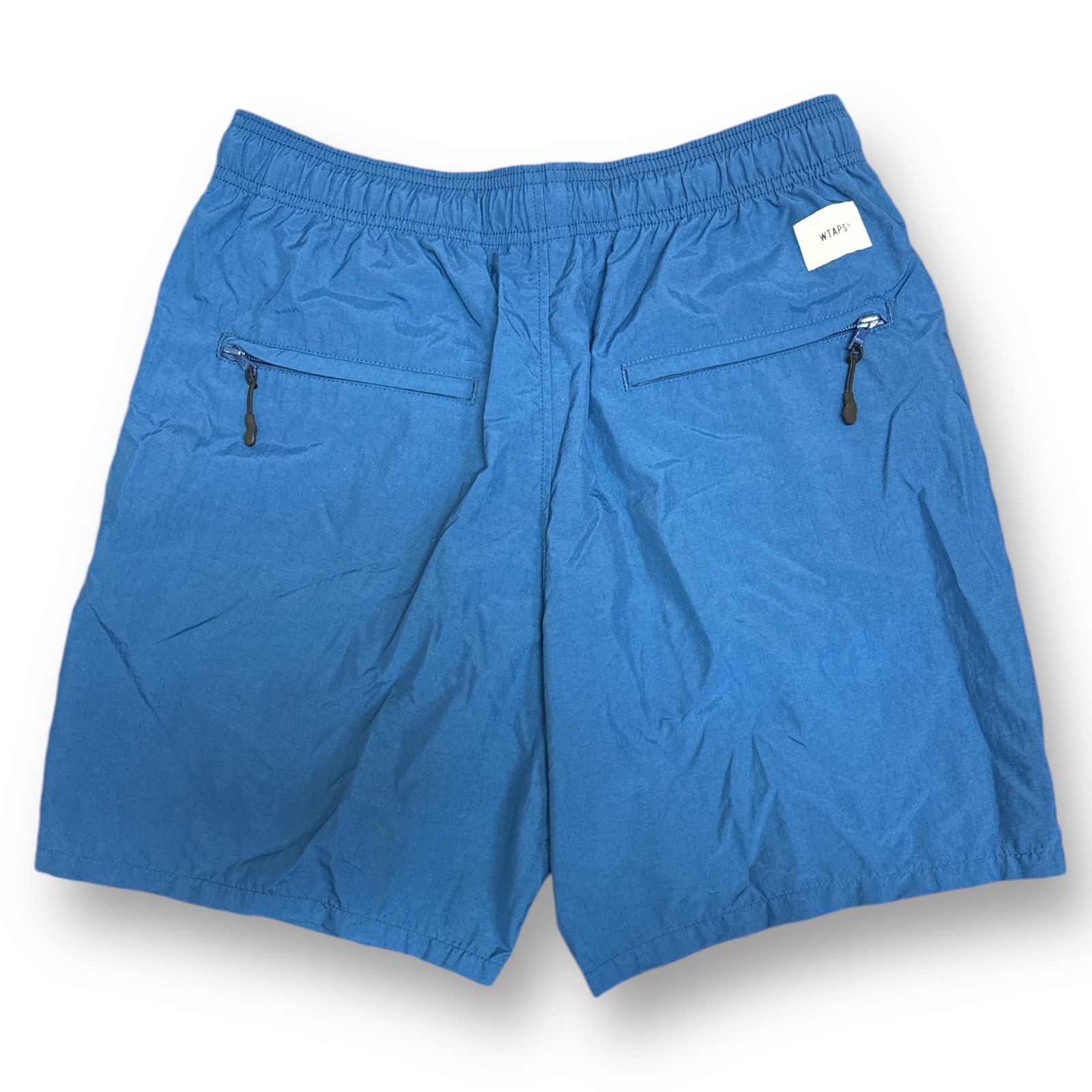 WTAPS 21SS SEAGULL SHORTS / NYLON.TUSSAH ナイロンショーツ ハーフパンツ イージーショーツ ダブルタップス  211TQDT-PTM05 ブルー 3 76654A5 - メルカリ