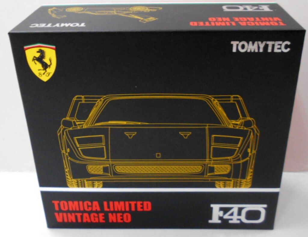 トミーテック TOMICA LIMITED VINTAGE NEO フェラーリF40 (イエロー