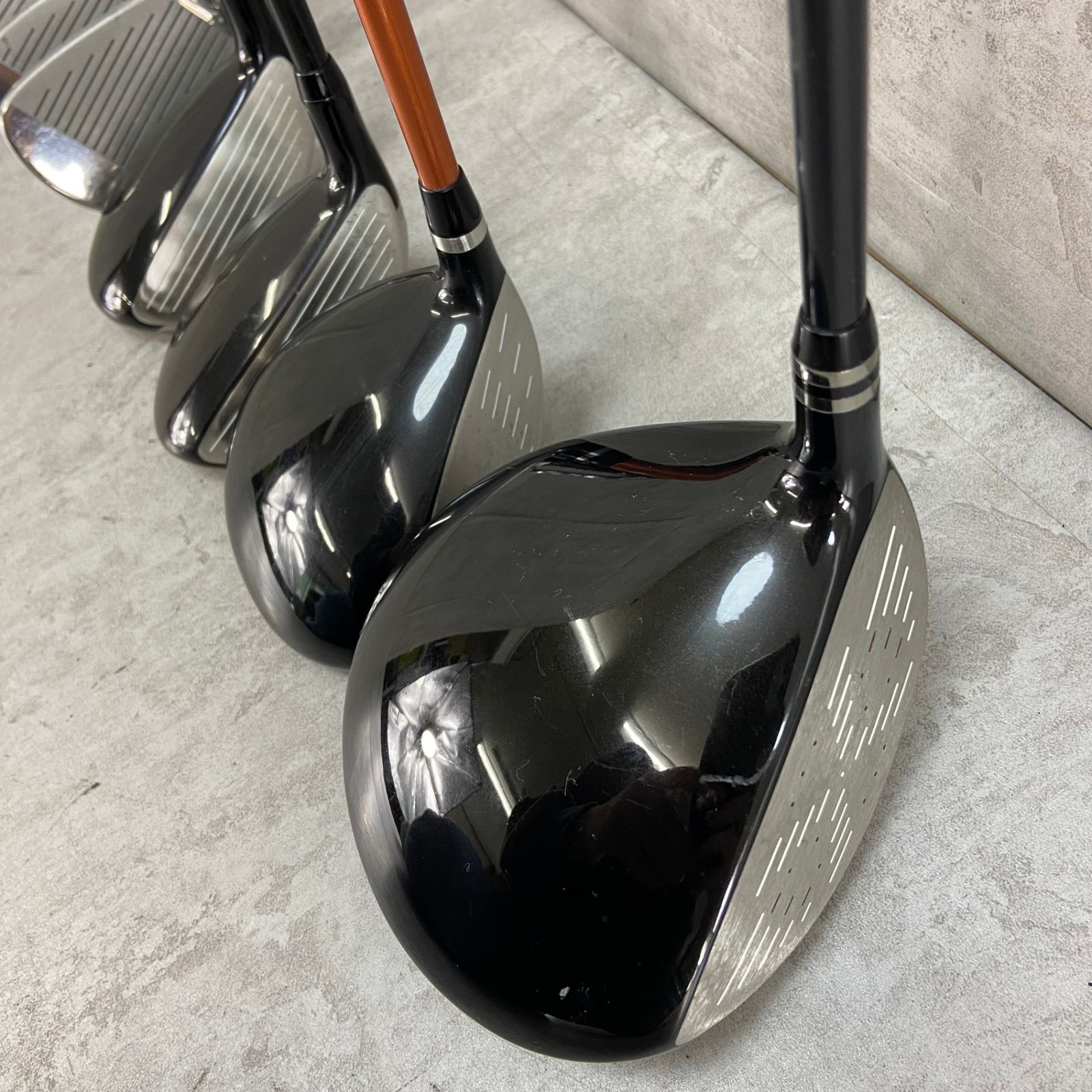 ヤマハ キャスコ メンズゴルフ12本セット カーボン 右利き用