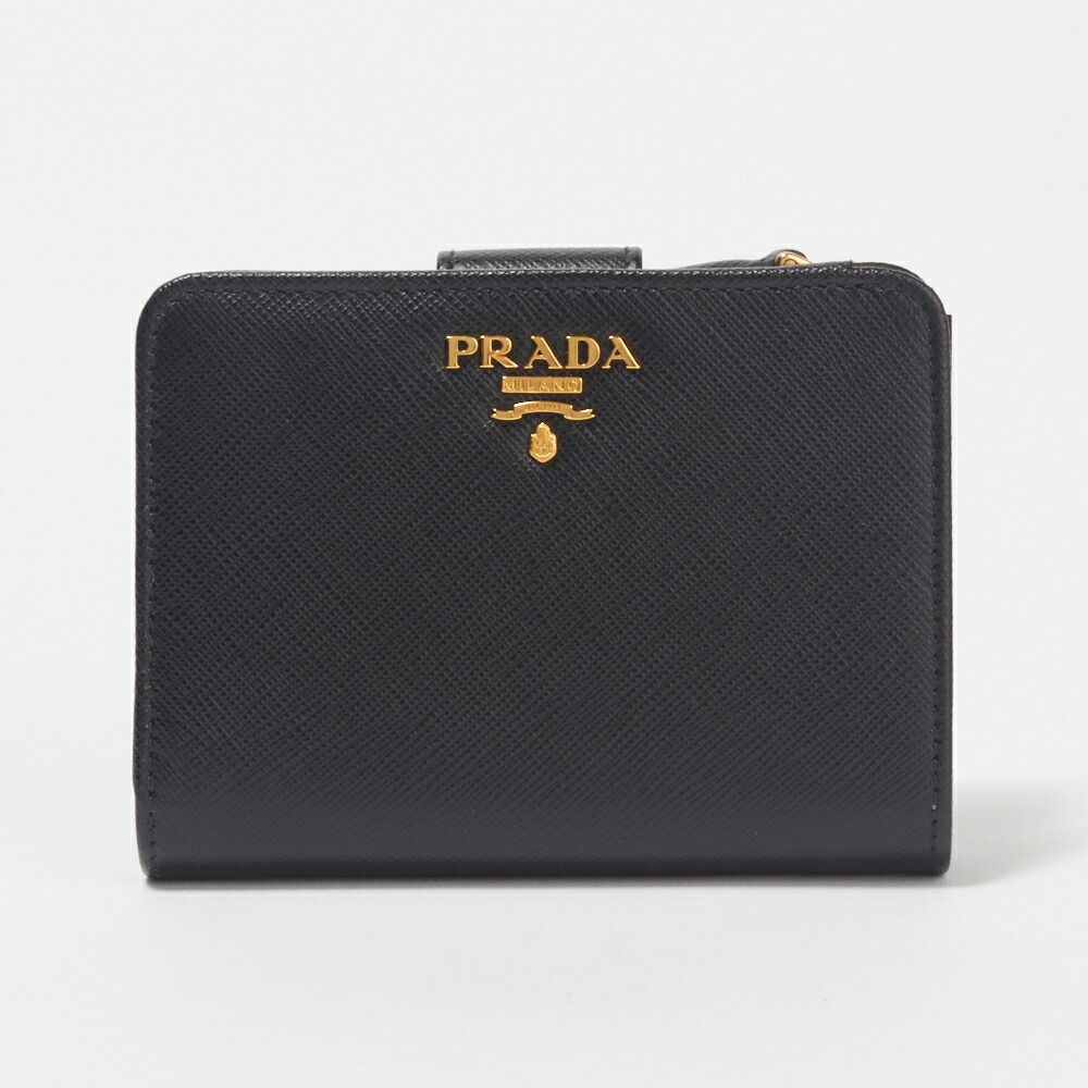 プラダ PRADA 折財布 【サフィアーノメタル：SAFFIANO METAL】 1ML018